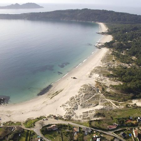 Cabana Rustica En Plena Naturaleza En Playa De Nerga, Ria De Vigo, Hio Екстериор снимка